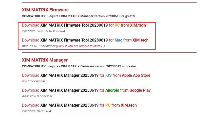 XIM MATRIX Manager on the App Store